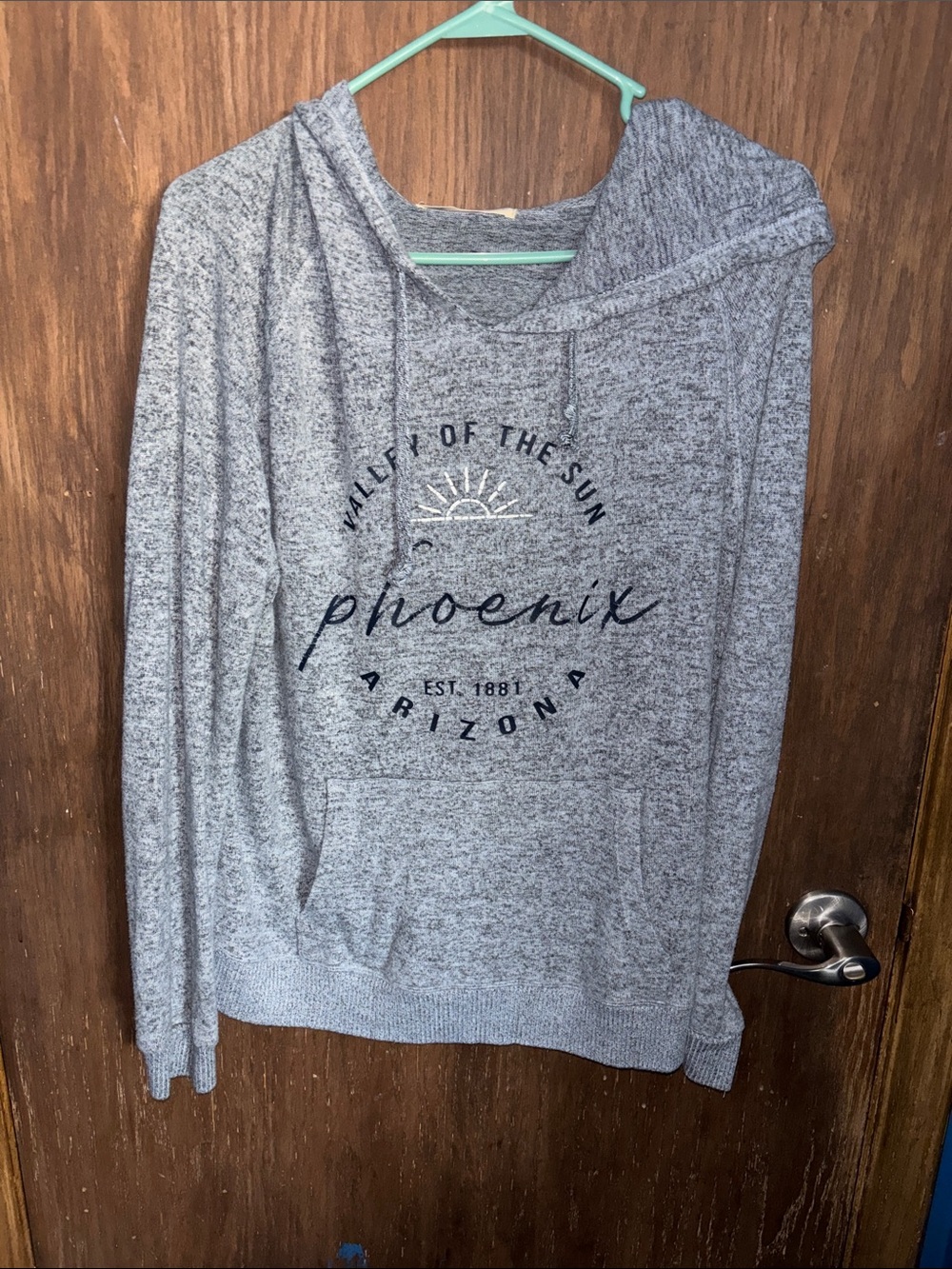 Ocean Drive Gray Phoenix Graphic Hoodie Sweatshirt